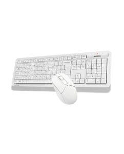 Купить Комплект клавиатура и мышь A4tech Fstyler FG1012 White  в E-mobi