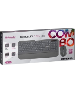 Купить Комплект клавиатура+мышь Defender Berkeley C-925 Nano (45925)  в E-mobi