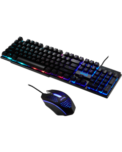 Купить Комплект клавиатура и мышь OKLICK GMNG 400GMK (1546779)  в E-mobi