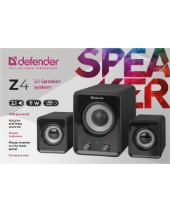 Купить Колонки компьютерные Defender Z4 Black (65508)  в E-mobi