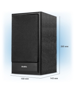Купить Колонки компьютерные Sven SPS-702 Black (SV-0120702BL)  в E-mobi