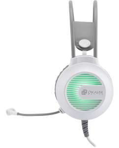Купить Наушники OKLICK HS-L300G белый, серый (1796952)  в E-mobi