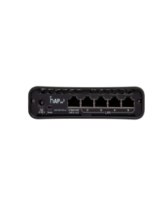 Купить Wi-Fi роутер Mikrotik hAP ax2 Black C52iG-5HaxD2HaxD-TC  в E-mobi