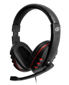 Купить Игровая гарнитура OKLICK Abaddon HS-L380G Red/Black в E-mobi