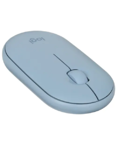 Купить Беспроводная мышь Logitech Pebble M350 Blue (910-006655)  в E-mobi
