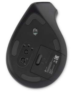 Купить Беспроводная вертикальная мышь OKLICK 991MW черный (1885263)  в E-mobi