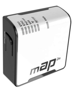 Купить Wi-Fi роутер MikroTik RBmAP2nD White/Black  в E-mobi