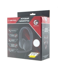 Купить Игровая гарнитура Gembird MHS-G220 Black  в E-mobi