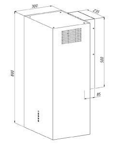 Купить Вытяжка настенная AKPO WK-9 Terra 40 золотистый  в E-mobi