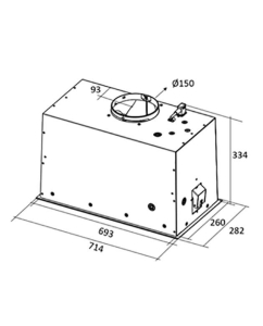 Купить Вытяжка встраиваемая Elica LANE WH/A/72 белый  в E-mobi