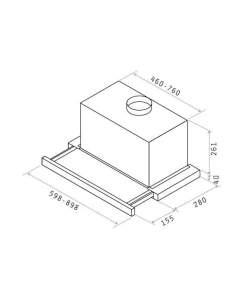 Купить Вытяжка встраиваемая Elica ELITE 26 IX/A/90/VT серебристый  в E-mobi