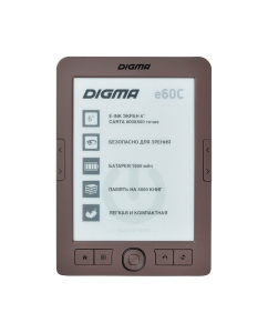 Купить Электронная книга DIGMA E60C Brown в E-mobi