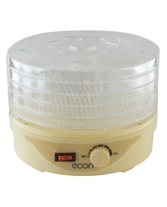 Купить Сушилка для овощей и фруктов ECON ECO-3011FD бежевый  в E-mobi
