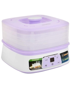 Купить Сушилка для овощей и фруктов MARTA MT-1947 white/violet  в E-mobi
