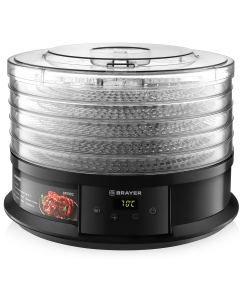 Купить Сушилка для овощей и фруктов Brayer BR1902 черная  в E-mobi