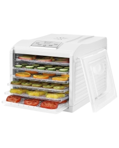 Купить Сушилка для овощей и фруктов Kitfort KT-1907 white  в E-mobi