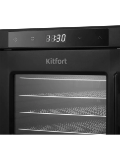 Купить Сушилка для овощей и фруктов Kitfort КТ-1964 черный  в E-mobi