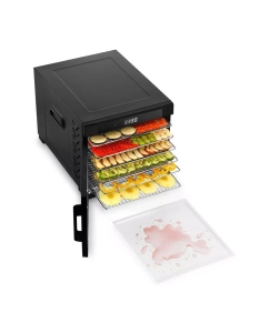 Купить Сушилка для овощей и фруктов Kitfort КТ-1964 черный  в E-mobi