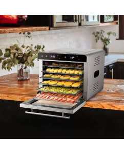 Купить Сушилка для овощей и фруктов Kitfort КТ-1948 серая  в E-mobi