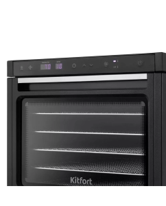 Купить Сушилка для овощей и фруктов Kitfort КТ-1962 черный  в E-mobi