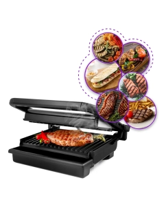 Купить Электрогриль Kitfort KT-1637 Silver/Black  в E-mobi