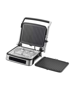 Купить Гриль BQ GR1008 серебристый, черный  в E-mobi