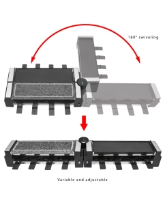Купить Раклетница Clatronic RG 3678 schwarz  в E-mobi