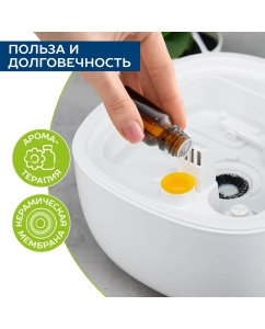 Купить Воздухоувлажнитель Scarlett SC-AH986M22 White  в E-mobi