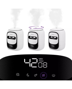 Купить Воздухоувлажнитель Kitfort КТ-2878 белый, черный  в E-mobi