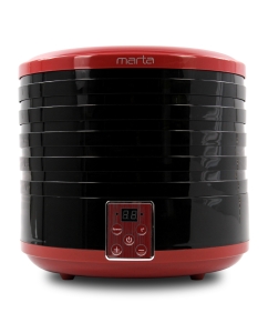 Купить Сушилка для овощей и фруктов Marta MT-1870  Dark Garnet  в E-mobi