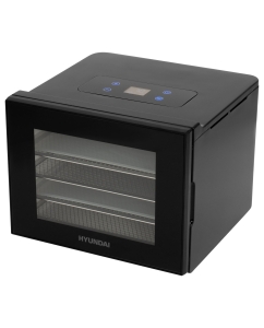 Купить Сушилка для овощей и фруктов HYUNDAI HYFD-1204 черный  в E-mobi