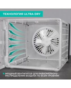Купить Сушилка для овощей и фруктов Timberk T-PFD42149 белая, черная  в E-mobi