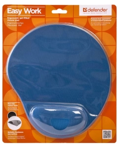 Купить Коврик для мыши Defender Easy Work (50916) Blue  в E-mobi