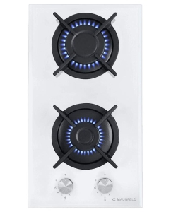 Купить Встраиваемая варочная панель газовая MAUNFELD EGHG.32.1CW/G белый  в E-mobi
