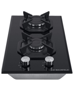 Купить Встраиваемая варочная панель газовая MAUNFELD EGHG.32.2CB/G черный  в E-mobi