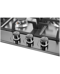 Купить Встраиваемая варочная панель газовая Weissgauff HGG 451 XFh серебристый  в E-mobi