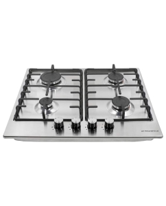 Купить Встраиваемая варочная панель газовая MAUNFELD EGHS.64.3ES/G серебристый  в E-mobi