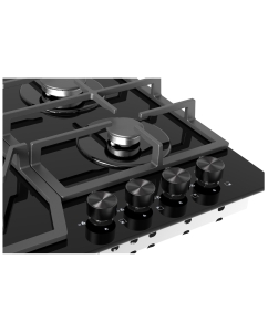 Купить Встраиваемая варочная панель газовая Candy CHXG64CWB черный  в E-mobi