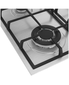 Купить Встраиваемая варочная панель газовая HotPoint HGMT 642 W IX серебристый  в E-mobi