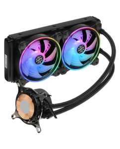 Купить Жидкостная система охлаждения ADATA XPG LEVANTE X 240 (LEVANTEX240-BKCWW black)  в E-mobi