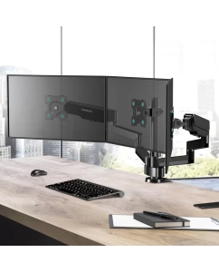 Купить Кронштейн для трех мониторов 13"-32" ONKRON G280, чёрный  в E-mobi