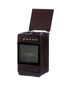 Купить Газовая плита Flama N FG 24236 B коричневый в E-mobi