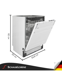 Купить Встраиваемая посудомоечная машина Schaub Lorenz SLG VI6110  в E-mobi