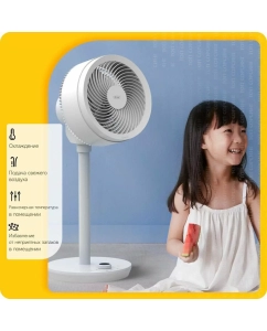 Купить Вентилятор напольный Deerma DEM-FD200 белый  в E-mobi