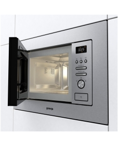 Купить Встраиваемая микроволновая печь Gorenje BM201AM1X серебристый  в E-mobi
