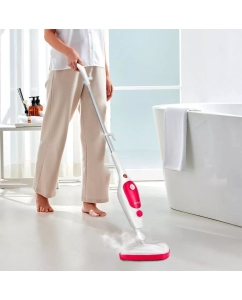 Купить Паровая швабра Kitfort КТ-1070 белый, розовый  в E-mobi