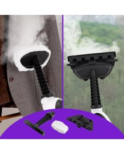 Купить Паровая швабра Kitfort КТ-1043 белый, черный  в E-mobi