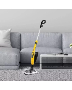 Купить Паровая швабра Kitfort КТ-1017-3 черный, желтый  в E-mobi