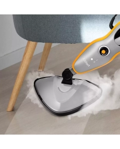 Купить Паровая швабра Kitfort КТ-1047 серый, оранжевый  в E-mobi