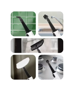 Купить Паровая швабра Kitfort КТ-1063 белый, черный  в E-mobi